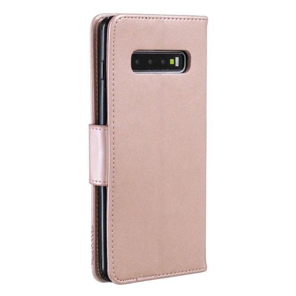 Butterfly Samsung Galaxy S10 Plus kotelot - Kulta Gold