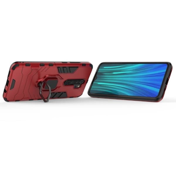 Ring Guard Xiaomi Redmi Note 8 Pro deksel - Rød Red