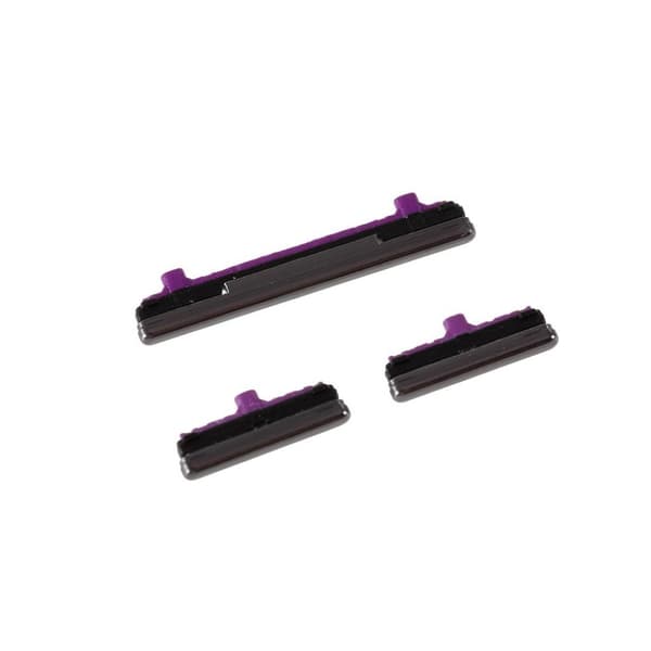 Samsung Galaxy S10 / S10 Plus OEM strøm- og volumknapper erstatning - Svart Black