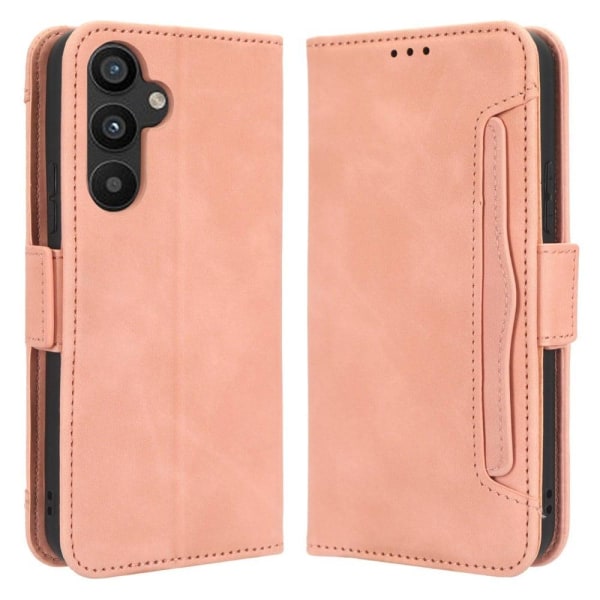 Stilrent Plånboksfodral i Läder till Samsung Galaxy A34 5G - Ros Rosa