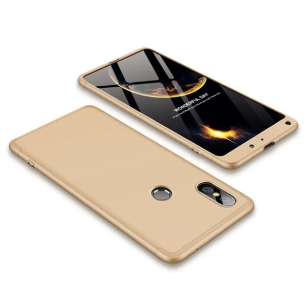 GKK Xiaomi Mi MIX 2S mobilskal plast matt - Guld Guld