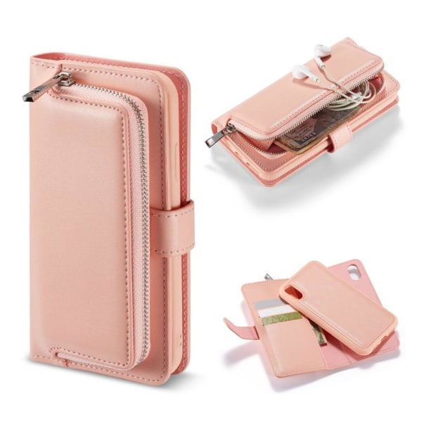 Köp iPhone Xr mobilfodral syntetläder silikon avtagbar plånbok - | Fyndiq