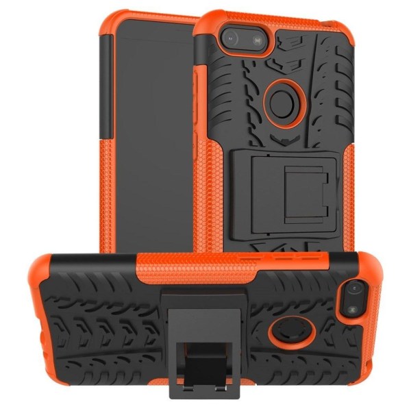 Offroad case - Motorola Moto E6 Play - Black / Orange