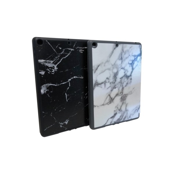 iPadfodral med marmortryck till iPad 10.2 tum 2019/2020 Svart