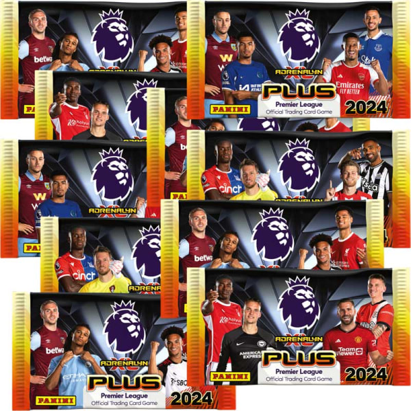 Fotbollskort - 10st Paket Panini Premier League PLUS 2024
