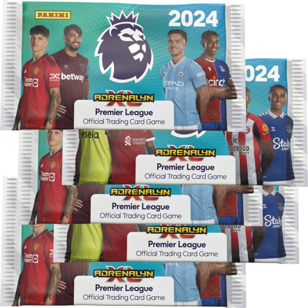 Fotbollskort - 5st Paket Panini Premier League 2024