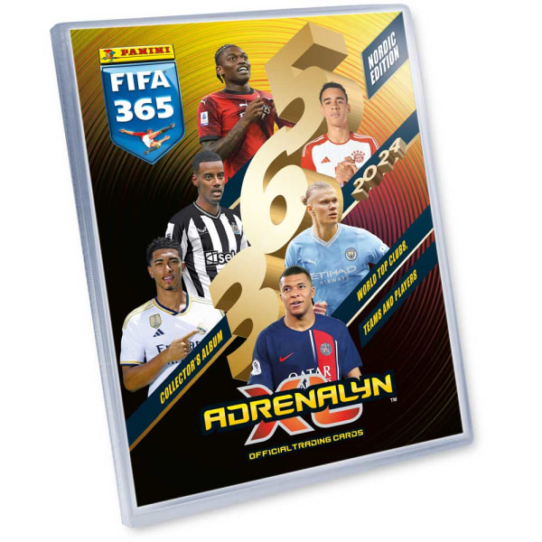 Pärm för fotbollskort - Panini Adrenalyn FIFA 365 Nordic Edition 2024