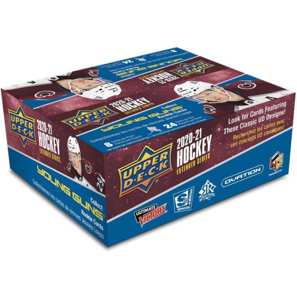 Hockeykort - Hel Box 2020-21 Upper Deck Extended Series Retail