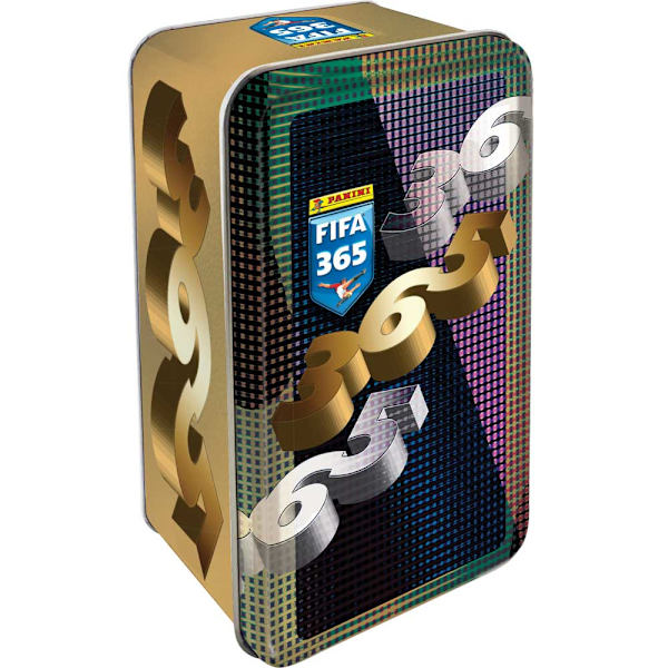 Fotbollskort Mega Tin Panini Adrenalyn FIFA 365 2024 (63 kort