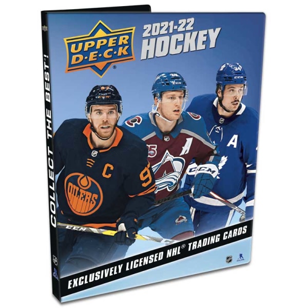 Hockeykort + Pärm - Upper Deck 2021-22 NHL