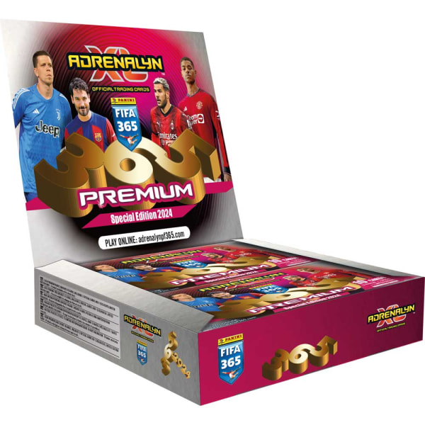 Fotbollskort - Hel Box (10 Paket) Panini PREMIUM Adrenalyn FIFA 365 2024