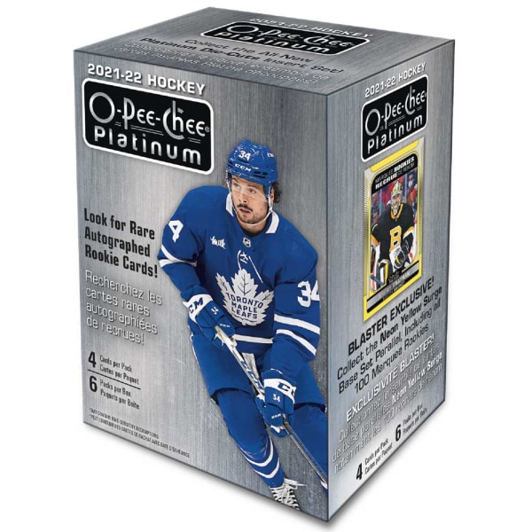 Hockeykort - Blaster Box 2021-22 Upper Deck O-Pee-Chee Platinum Retail