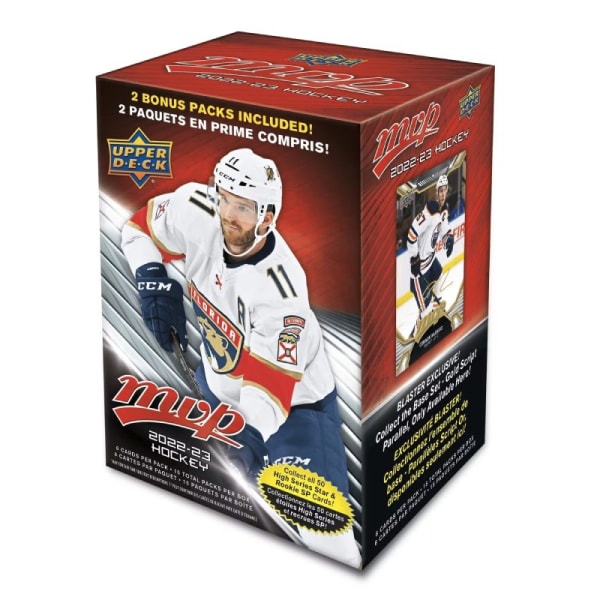 Hockeykort NHL - 2022-23 MVP Blaster Box (90 kort)