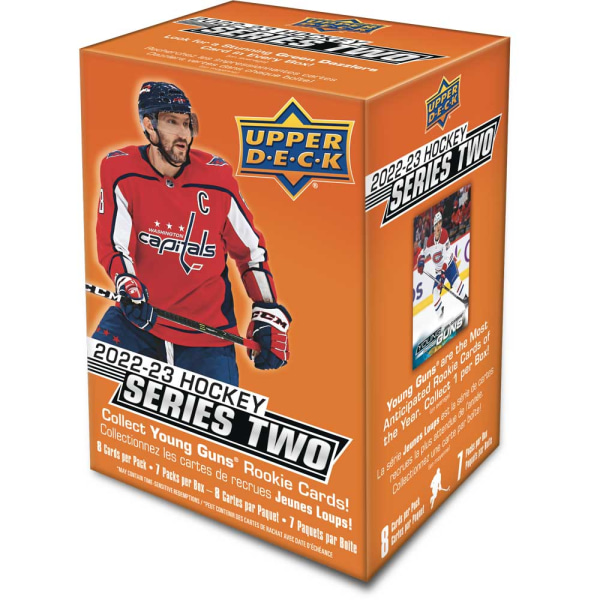 Hockeykort - Hel Blaster Box 2022-23 Upper Deck Series 2 NHL Retail