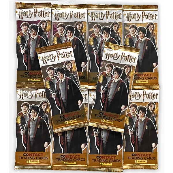 Harry Potter Samlarkort Contact, 10 paket (Panini) [Höga kort]