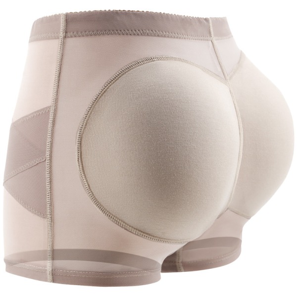 Damer Butt Lift Trosor Body Shaper Byxor Hip Enhancer Trosa Butt Lift Underkläder vit M