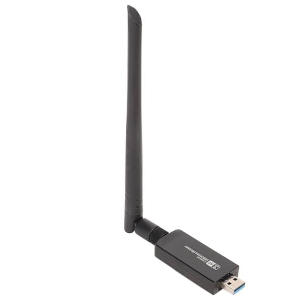 Dubbelbands WiFi-adapter W50L 1200M USB 3.0 RTL8812AU Trådlöst nätverkskort för Android & Windows, 5DB högförstärkningsantenn för stabil anslutning