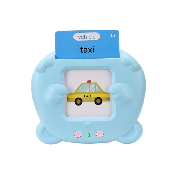 Tidig Utbildning Baby Lärande Läsningsmaskin Smart Kortläsare med 224 Engelska Innehåll, Interaktiv Rosa Lärande Verktyg för Barns Utveckling