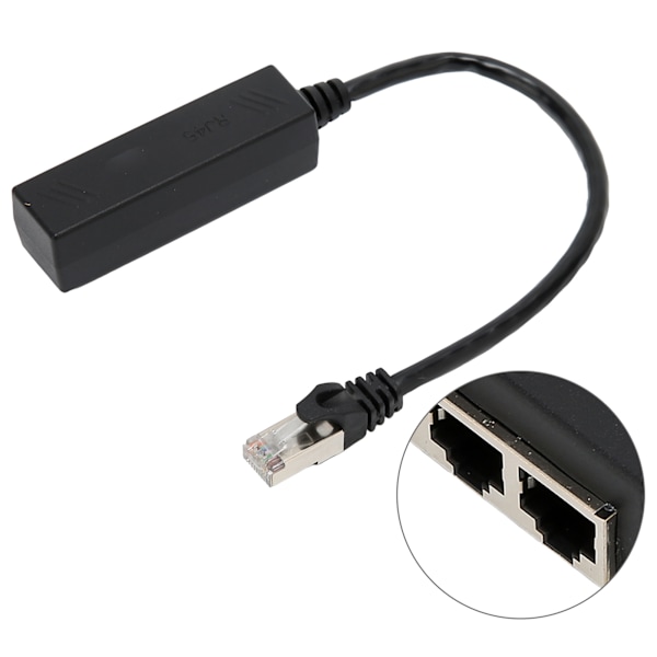 Ethernet-delare RJ45 En-till-4-Port ABS PCB-adapter för Laptop, Ethernet-kabeldelare RJ45, Ethernet-adapter för Effektiv Nätverksanslutning