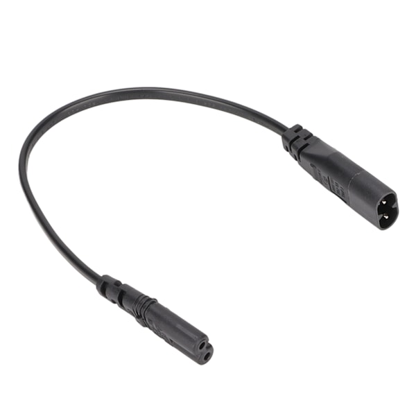 IEC320 C8 till C7 Förlängningskabeladapter 0,3m/1,0ft, Laptop Ljudlåda LCD-skärm Skrivare Strömförlängningskabel