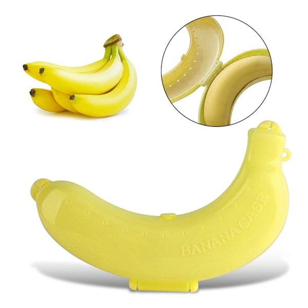 Frukt Skyddslåda Hållare Case 3 Färger Söt Ny Design Lunchbehållare Förvaringslåda