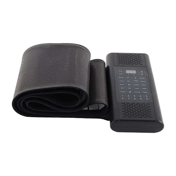 88 Tangenter Bärbar Rullbar Piano Dubbel Horn Vikbart Bluetooth MIDI Piano med Batteridrift, EU-kontakt, 100-240V, Perfekt för Resor, Hem eller Kontorsbruk