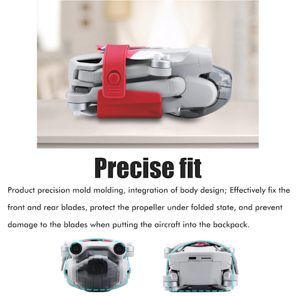 DJI Mini 3 Pro Drone Propellerhållare Stabilisator Skydd Bladvakt, Propeller Propeller Stabilisatorer Kompatibla för Säker och Säker Flygning