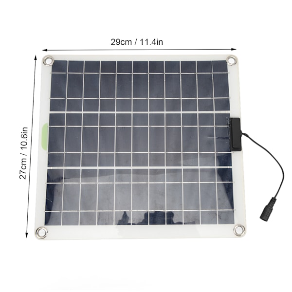 Hög Effektivitet 200W Solcellsladdare Panel 20A Vattentät Bärbar Solcellsladdare Kit för Utomhus Camping Vandring och Resor