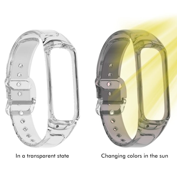 Samsung Galaxy Fit2 Ersättningsband Kompatibelt med SM-R220 Smartklockarmband för Kvinnor och Män, Mjuk Silikon Fitness Tracker Tillbehör