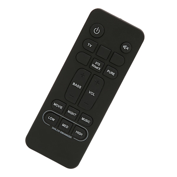 Philips Soundbar Fjärrkontroll Ersättning, Batteridriven Soundbar Fjärrkontroll för Philips Barhögtalarsystem, Lätt att Använda och Byta Ut