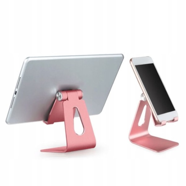 Mobiltelefonhållare Vikbar bordsplatta Multifunktionell Bekväm hållare för lata personer golden 6.5x7.1x8.6cm