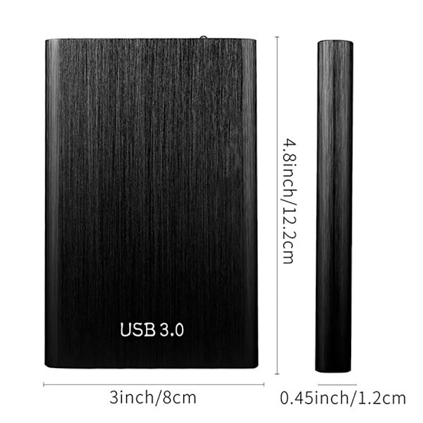 USB 3.0 till SATA Hårddisk Konverterare för 2,5 Tums Externa Hårddiskar med USB 3.0 Datakabel, Kompatibel med Windows och Mac
