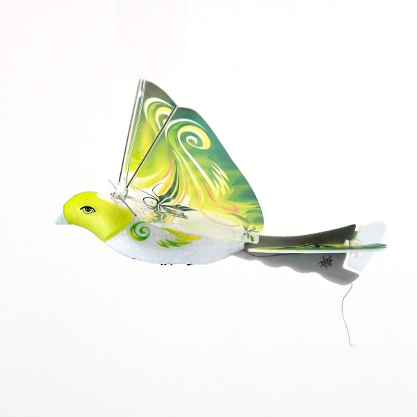 Fjärrstyrd fågelsimulering flygduva med flaxande vingar Induktionsfågel Electric Eagle Remote grön