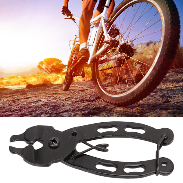 Kedjekedjebrytare med krok, snabbkoppling, stålcykelkedjebrytare-set för enkel underhåll och reparation