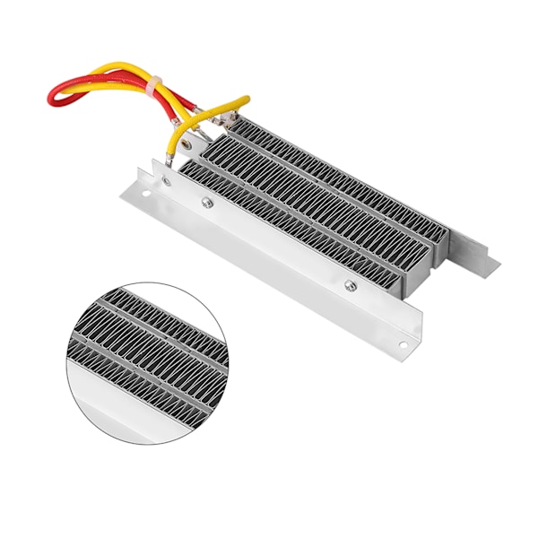12V 400W Elektrisk Keramisk Värmeelement med Termostatisk Reglering och Isolering, PTC-Värmeelement för Effektiv och Säker Värme