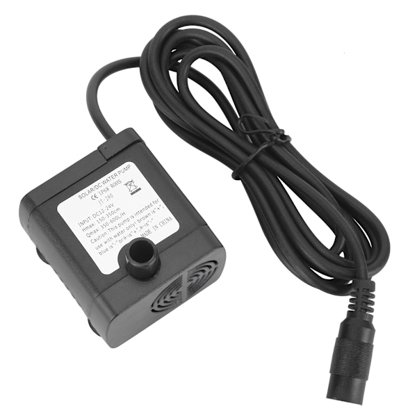 24V Solcellsdriven DC Mini Borstlös Submersible Vattenpump för Utomhusfontäner, Dammar och Akvarier, Energieffektiv och Tyst Drift