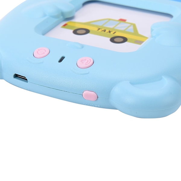 Tidig Utbildning Baby Lärande Läsningsmaskin Smart Kortläsare med 224 Engelska Innehåll, Interaktiv Rosa Lärande Verktyg för Barns Utveckling