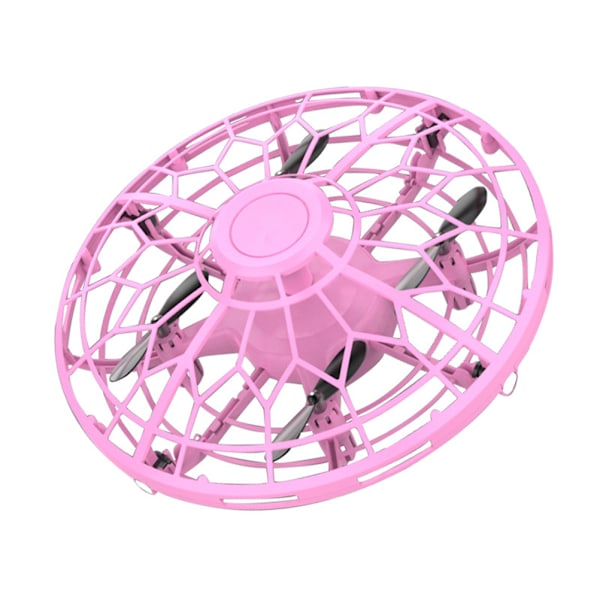 Mini Handdriven Inomhusflygande Drone för Barn, LED UFO Leksak med USB Laddningsbart Batteri, Födelsedagspresent för Pojkar och Flickor