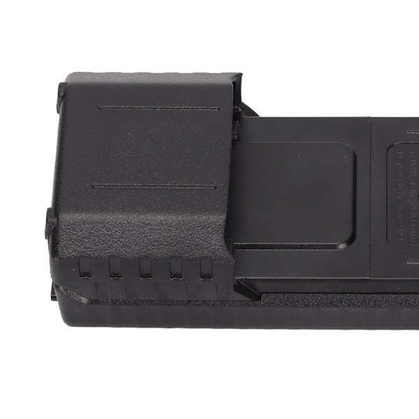 Förlängd Batterilåda ABS för Baofeng UV-5R UV-5RE UV-5RA Walkie Talkie 6xAA Batterifack, Hållbart ABS-Material för Utomhusbruk