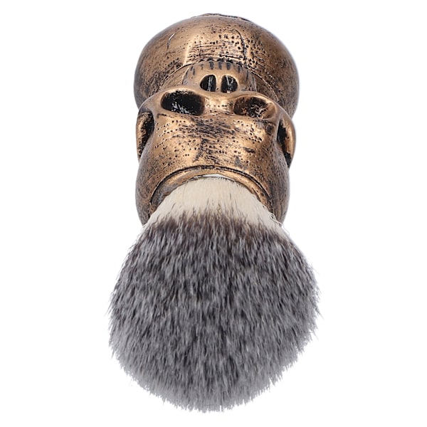 Rakborste för män, skummande ansiktsrengöring, bärbar skäggborste, grooming-verktyg, reseformat för smidig rakning och mild exfoliering