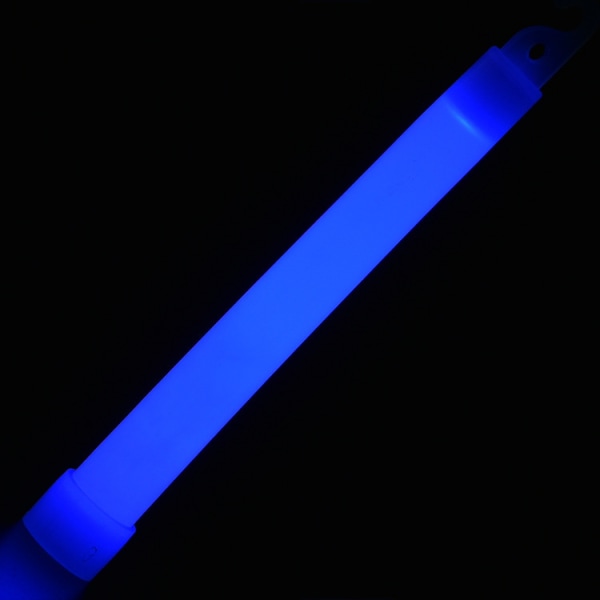 Glow Sticks Glow Sticks Nattbelysning Flash Sticks Outdoor Camping Concert Blue 6 Inches
