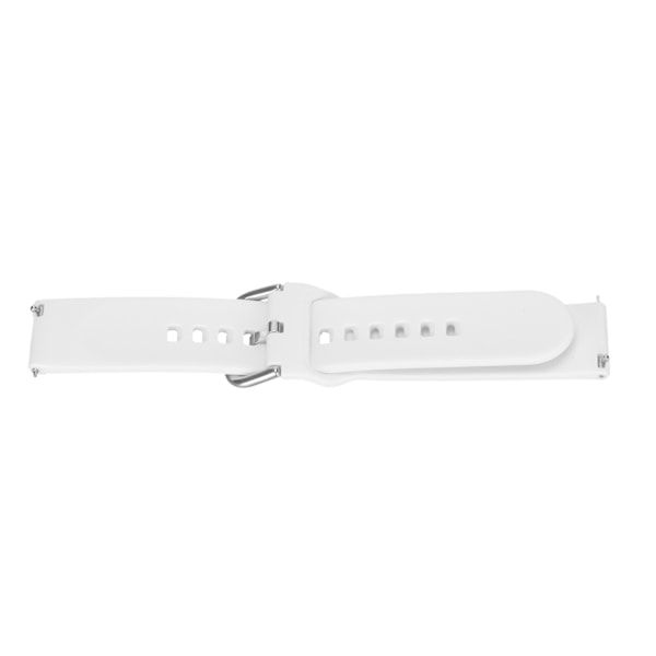Amazfit Smartwatch Band 20mm Silikon Armband Enfärgad för Amazfit GTS 3 GTS 2 Bip S Bip U Vit