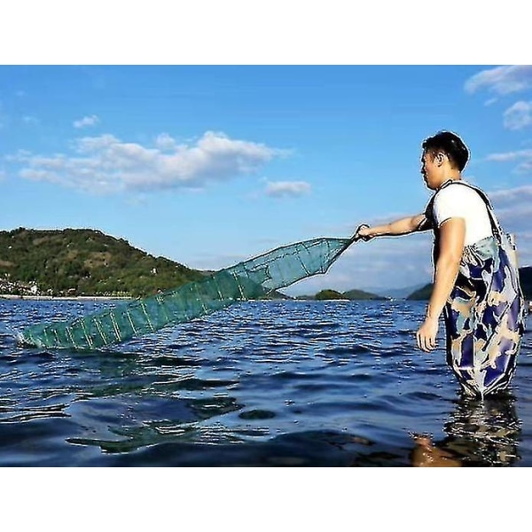 Fiske vadare med stövlar och lätta byxor Vattentät för män och kvinnor 36 Green