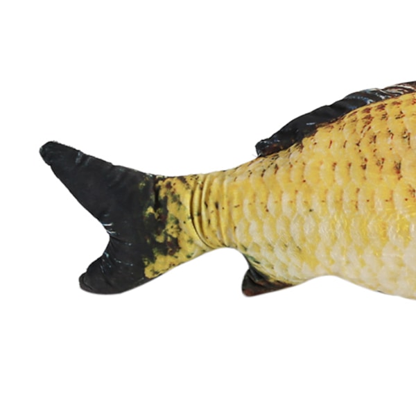3D Karpformad Kudde, Plyschkudde för Barn, Heminredning Soffa Present, 60cm Kreativ Fiskdesign Mjuk Kudde för Barnrum