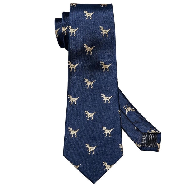 Casual mode slips för män Animal Bird Puppy Dolphin Tie Style1