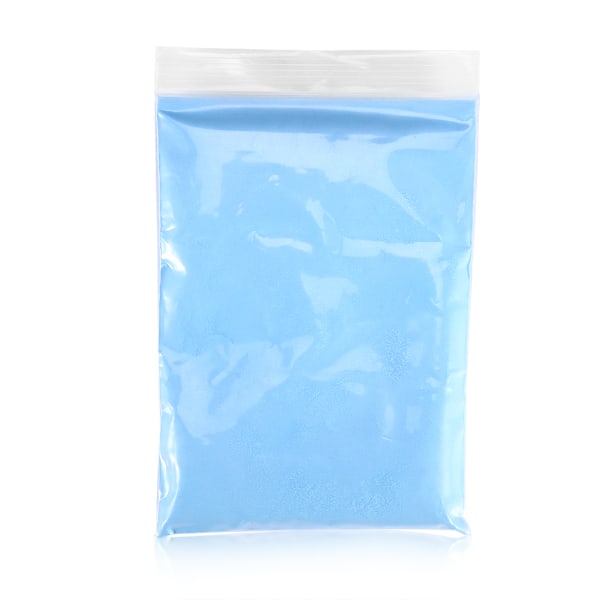 Noctilucent Blå Fluorescerande Lysande Pulverfärg DIY Pigment Nagellackbeläggning för Unik Glöd Effekt, Giftfri och Säker att Använda