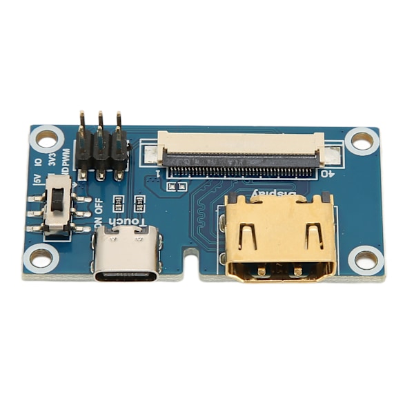 7-tums IPS-skärm HD-display för Raspberry Pi & Windows-dator, 170 graders betraktningsvinkel, tunn bakgrundsbelyst integrerad display