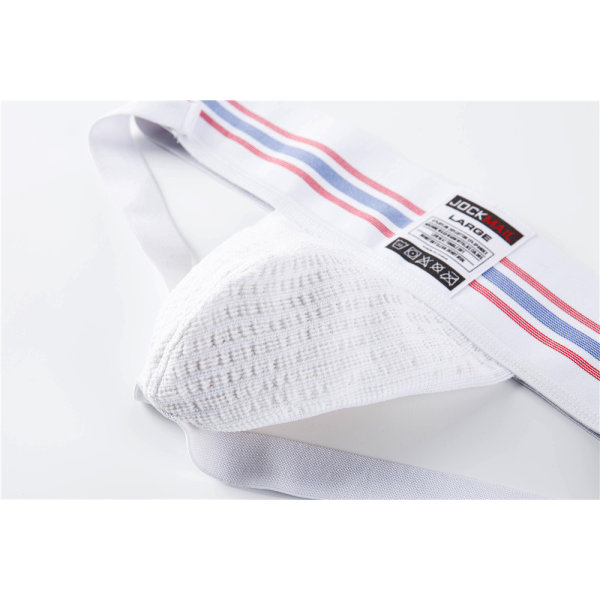 Herrkläder Underkläder Athletic Supporter Youth Fitness Jock Strap kalsonger White M