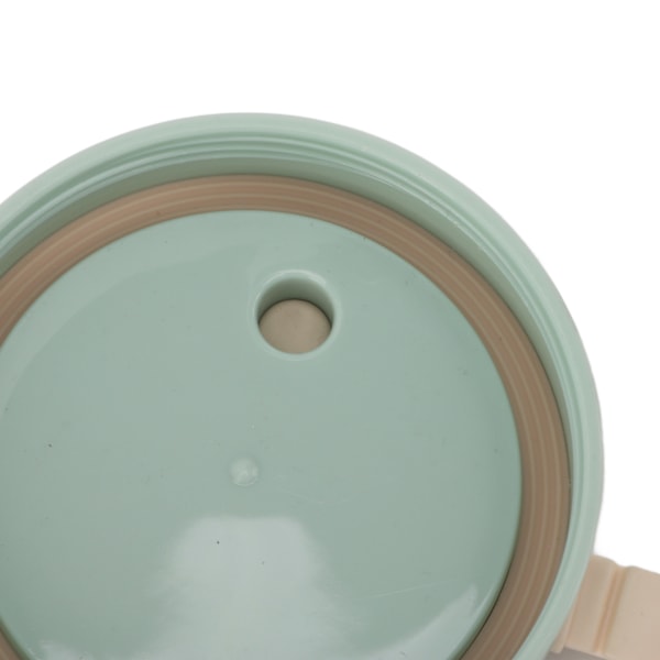 Isolerad matburk 600ml med säkerhetslock & sked, läcksäker termosoppakopp för pojkar och flickor, 304 rostfritt stål, mintgrön