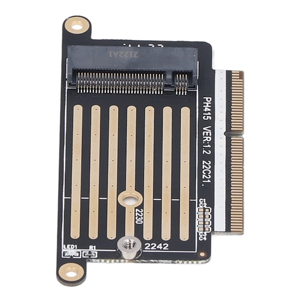 M.2 NVME SSD-konverteradapter för 2016 2017 MacBook Pro A1708 IOS Laptop Enkel installation NGFF M.2 MKey NVME Riserkort